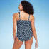 Фото #4 товара Lands' End Women's UPF 50 Full Coverage Tummy Control V-Neck One Piece Swimsuit