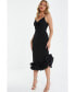 Фото #3 товара Платье средней длины с завязкой QUIZ для женщин
