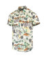 Фото #3 товара Men's Cream Las Vegas Raiders Paradise Floral Button-Up Shirt