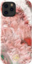 Kingxbar Kingxbar Agate Series eleganckie etui pokrowiec z nadrukiem agat iPhone 12 mini czerwony uniwersalny - фото #1