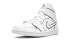 Фото #4 товара Кроссовки Nike Air Jordan 1 Mid Iridescent Reflective White (W) (Белый)