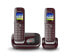 Panasonic KX-TGJ322 - DECT telephone - Caller ID - Short Message Service (SMS) - Red