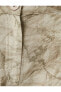 Kısa Şort Cepli TENCEL™ Kumaş Batik Desenli