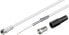 Фото #1 товара Goobay 100 dB Coaxial Antenna Cable Set - 10 m - F-type - Coaxial - White