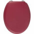 Toilet Seat Gelco Dolce Burgundy MDF Wood