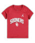 ფოტო #1 პროდუქტის Toddler Boys and Girls Crimson Oklahoma Sooners Logo Legend Sideline Performance T-shirt
