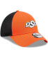Фото #4 товара Men's Orange Oklahoma State Cowboys Evergreen Neo 39THIRTY Flex Hat