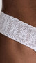 hanky panky 294188 Women's Eco Rib Low Rise Thong, White, One Size