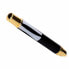 Фото #2 товара Ручка роллербол BELIUS BB304 1 мм черное тело белый цвет чернила (упаковка дизайн)