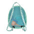 EUREKAKIDS Children´s fabric backpack with back net and ice cream shape