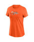 Women's Orange Cincinnati Bengals Primary Logo T-Shirt