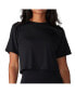 Women's Crop Tee Черный, XSmall - фото #1