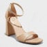Фото #1 товара Women's Shelly Heels with Memory Foam Insole - A New Day Tan 9