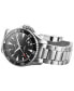 ფოტო #2 პროდუქტის Men's Swiss Automatic Khaki Navy Stainless Steel Bracelet Watch 40mm