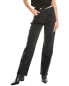 Фото #1 товара Triarchy V High-Rise Loved Black Straight Leg Jean Women's