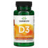 Фото #1 товара Витамины Swanson Vitamin D3 Высокая Концентрация 2000 МЕ, 250 капсул