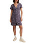 Фото #1 товара Women's Short-Sleeve Mini Slip Dress