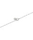 Cubic Zirconia Wave Pendant Necklace in Sterling Silver, 16" + 2" extender, Created for Macy's