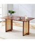 Retro Solid Wood Dining Table/Desk Chinese Country Charm