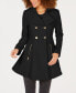Фото #1 товара Double-Breasted Skirted Peacoat