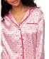 ფოტო #2 პროდუქტის Women's Sam Pajama Top & Short Pajama Set