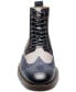 ფოტო #11 პროდუქტის Men's Finnegan Wingtip Lace-Up Boot