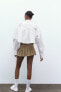 Фото #3 товара Мини-юбка со складками ZARA