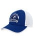 Men's Blue, White Tampa Bay Lightning Fundamental Adjustable Hat Бело-синий - фото #1