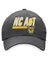 Фото #3 товара Men's Charcoal North Carolina A&T Aggies Slice Adjustable Hat