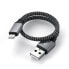 Фото #4 товара Кабель цифровой Satechi ST-TAL10M 25см серый USB-A к Lightning - Digital Cable