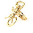 Фото #1 товара SAHARA ring #gold glitter 1 u