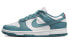 Фото #1 товара Nike Dunk Low 经典潮流 防滑耐磨 低帮 板鞋 女款 白 / Кроссовки Nike Dunk Low FJ0739-100