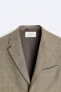 100% linen blazer