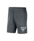 ფოტო #4 პროდუქტის Men's Gray Virginia Tech Hokies Fleece Shorts