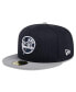 Фото #1 товара Men's Navy New York Yankees 2024 Batting Practice 59FIFTY Fitted Hat