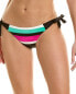 Фото #1 товара Trina Turk Tie-Side String Bikini Bottom Women's Black 2