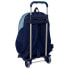 School Rucksack with Wheels Munich Royal Blue 32 x 44 x 16 cm