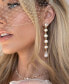 ფოტო #4 პროდუქტის Elegantly Modern Crystal Earrings in 18K Gold Plating