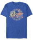 Фото #1 товара Men's SpongeBob Patrick Short Sleeve Crew T-shirt