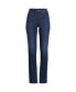 Фото #3 товара Petite Recover High Rise Straight Leg Blue Jeans