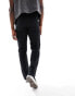 Фото #4 товара ASOS DESIGN straight cargo trouser with carpenter details in black