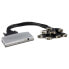 Фото #4 товара StarTech.com 8 Port USB to RS232 Serial DB9 Adapter Hub - USB 2.0 Type-B - Serial - Silver - Plastic - CE - FCC - 5 V