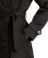 Фото #3 товара Women's Belted Water-Resistant Trench Coat