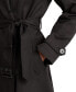 Women's Belted Water-Resistant Trench Coat