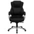 Фото #3 товара High Back Black Leather Contemporary Executive Swivel Chair