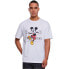 Фото #2 товара MISTER TEE Disney 100 Mickey Happiness Oversize short sleeve T-shirt