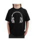 Boys Word Art T-shirt - Music Note Headphones