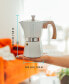 Фото #13 товара Milano Stovetop Espresso Maker Moka Pot 6 Espresso Cup Size 9.3 oz