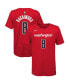 ფოტო #1 პროდუქტის Big Boys Rui Hachimura Red Washington Wizards Name and Number Performance T-shirt