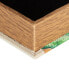 Фото #4 товара Универсальная коробка Листья Натуральный ротанг 24 x 18 x 6 cm DMF (2 штук)